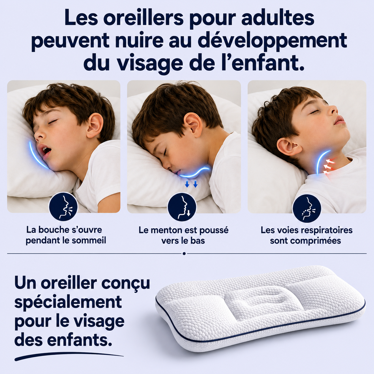 Renard | Oreiller Ergonomique Enfant